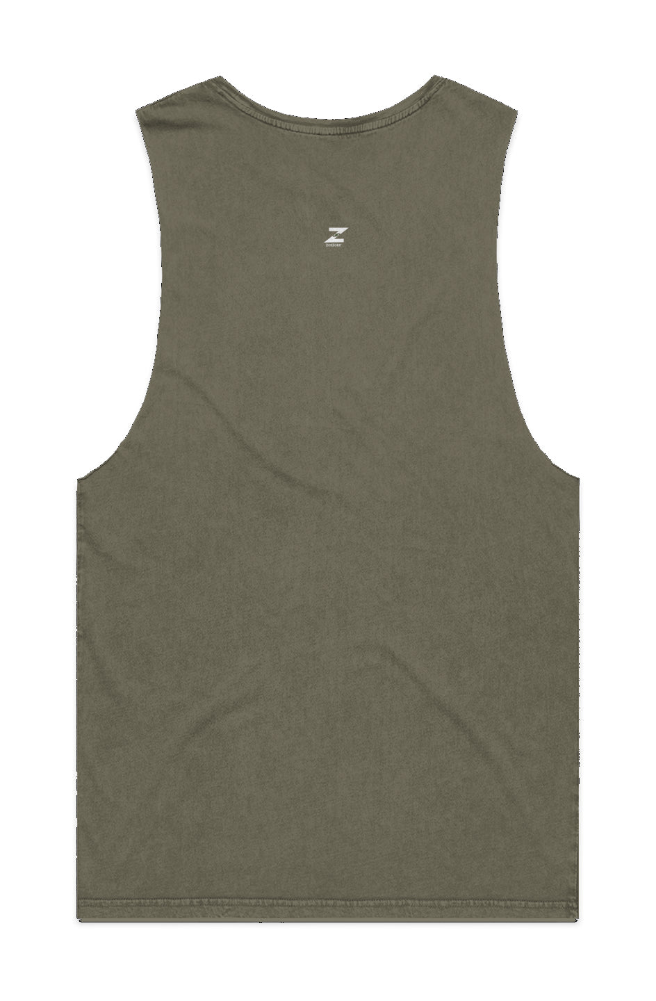 Zoezoks Men Stone Wash Barnard Tank
